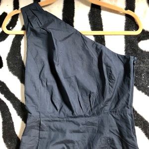 J-Crew one Shouldered Dress